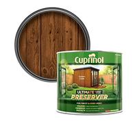 Cuprinol Ultimate Garden Wood Preserver Golden Cedar 1L - UV Colour Protection Up to 5 Years, Deep-Penetrating Formula CUPGWPREGC1L