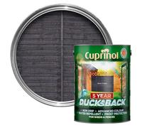 Cuprinol 5095343 Ducksback 5 Year Waterproof for Sheds & Fences Silver Copse 5 Litre