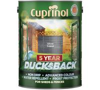 Cuprinol Ducksback 5 Year Waterproof for Sheds & Fences Silver Copse 5L