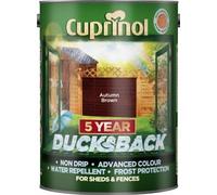 Cuprinol Ducksback 5L Garden Shed & Fence Paint Various Colours / Shades