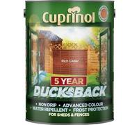 Cuprinol Ducksback 5L Garden Shed & Fence Paint Various Colours / Shades