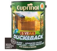 Cuprinol Ducksback 5L - Shed and Fence Wood Stain 5 Year Protection All Colours