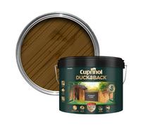 Cuprinol Ducksback Forest Oak Exterior Shed & Fence Treatment Wood Paint, 9L Tin