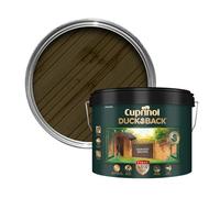 Cuprinol Ducksback Harvest Brown Multi-Surface Exterior Shed & Fence Treatment Wood Paint, 9L Tin