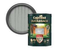 Cuprinol Ducksback Herring Grey Matt Arbours, Fencing, Gates, Sheds & Summerhouses, 5L