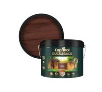 Cuprinol Ducksback Rich Cedar Multi-Surface Exterior Shed & Fence Treatment Wood Paint, 9L Tin