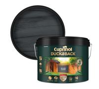 Cuprinol Ducksback Silver Copse Matt Exterior Shed & Fence Protector Wood Paint, 9L Tin