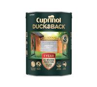 Cuprinol Ducksback Waterproof for Sheds & Fences Herring Grey 5 litre CUPDBHG5L