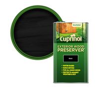 Cuprinol Exterior Wood Preserver Black - 5L