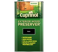 Cuprinol Exterior Wood Preservers - Black 5L