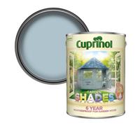 Cuprinol Garden Shades Coastal Mist Matt Multi-Surface Exterior Wood Paint, 5L Tin