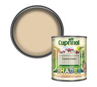 Cuprinol Garden Shades Exterior Woodcare, Country Cream, 1 Litre