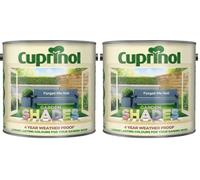Cuprinol Garden Shades Exterior Woodcare, Forget Me Not, 2.5 litres (Pack of 2)