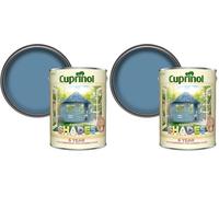 Cuprinol Garden Shades Paint for Gardens - Forget Me Not 5L (Pack of 2)
