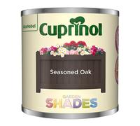 Cuprinol Garden Shades Seasoned Oak Matt Multi-Surface Exterior Fencing & Sheds Protector Wood Paint, 125Ml Tester Pot