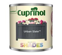 Cuprinol Garden Shades Urban Slate Matt Multi-Surface Exterior Fencing & Sheds Protector Wood Paint, 125Ml Tester Pot
