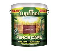 Cuprinol Less Mess Fence Care 6L Autumn Red