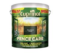 Cuprinol Less Mess Fence Care 6L Woodland Green (448192)