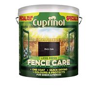 Cuprinol Less Mess Fence Care (Formerly Timber Care) 6L Rich Oak by Cuprinol