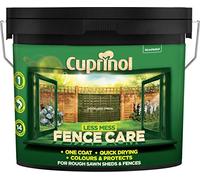 CUPRINOL LESS MESS FENCE CARE WOODLAND GREEN 9 LITRES