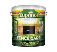 Cuprinol LMFCBL6L Less Mess Fence Care Black 6 Litre, 6l