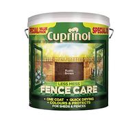 Cuprinol LMFCRB6L 6 Litre Less Mess Fence Care - Rustic Brown