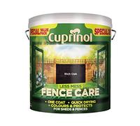 Cuprinol 5194070 Less Mess Fence Care Rich Oak 6 Litre
