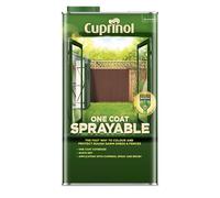 Cuprinol One Coat Sprayable Fence Treatment 5L Rich Cedar | Free UK Delivery