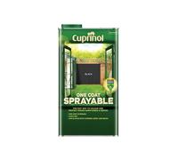 Cuprinol One Coat Sprayable Fence Treatment Black 5 Litre