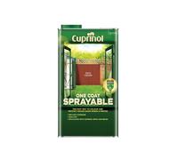 Cuprinol One Coat Sprayable Fence Treatment Rich Cedar 5 litre