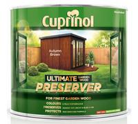 Cuprinol 5206051 Ultimate Garden Wood Preserver Autumn Brown 1 Litre