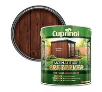 Cuprinol 5206083 Ultimate Garden Wood Preserver Autumn Brown 4 Litre