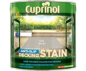 Cuprinol UTDSCS25L Anti Slip Decking Stain City Stone 2.5 Litre