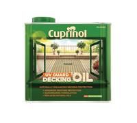 Cuprinol 5122410 UV Guard Decking Oil Natural 2.5 litre