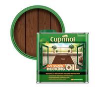 Cuprinol UV Guard Decking Oil Teak - 2.5L