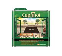 Cuprinol 5380729 Uv Guard Decking Oil Walnut 2.5 Litre