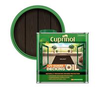 Cuprinol 5380729 Uv Guard Decking Oil Walnut 2.5 Litre