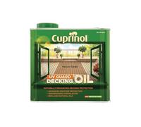 Cuprinol 5380729 Uv Guard Decking Oil Walnut 2.5 Litre