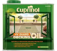 Cuprinol UV Guard Decking Oil - Water Based - 2.5 and 5 Litres - All Colours