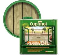 Cuprinol 5122410 UV Guard Decking Oil Natural 2.5 litre