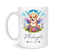 Cups Angel Corgi 330Ml Coffee Cups Classic Porcelain Tea Mug for Milk Cappuccino Hot Chocolate