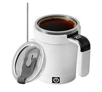 Cups & Mugs - Self Stirring Coffee Mug | 380ml Coffee Container with Temperature Display Auto Stirring Hot Chocolate Mug for Busy Professionals Tech Lovers Office Home Study Room Car Travel Students