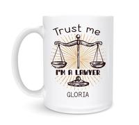 Cups Trust Me I'm A Lawyer 330Ml Drinkware Unique with Handle Coffee Cups for Milk Restaurant Hot Chocolate