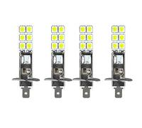 Cupsofu 4PCS H1 6000K Super White 80W LED Headlight Kit Fog Driving Light