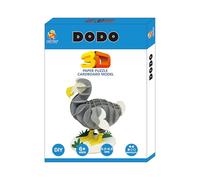 CUPUZ 3D Papercraft Kit - DIY Paper Model Building Set for Kids & Adults | STEM Educational Craft Toy | Creative Screen-Free Activity & Display Gift (DODO)