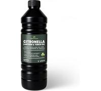 Cuqoo 1L Scented Citronella Oil 1 Pack Outdoor Torch And Lantern Fuel Insect Repelling Garden Oil For Tiki Torches And Burners