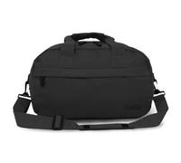 Cuqoo 40X20X25Cm Ryanair Cabin Bags With Adjustable Shoulder Strap - Perfect Under Seat Airline Compact Hand Luggage Bag (Black)