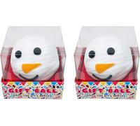 Cuqoo Christmas Pass The Parcel Sprout Game 2 Pack With 8 Fun Prizes Family Party Game For Kids Adults Festive Gift Ages 3 Plus