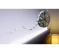 Cuqoo Globrite Battery Powered Led Strip Lights 1M White Adhesive Light For Bedroom Kitchen Diy Home Lighting Flexible Easy Install