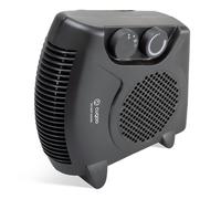 CUQOO Powerful 2KW Fan Heater with 2 Heat settings & Cool Function - Upright Electric Quiet Space Heater for Home with Variable Thermostat, Low Energy Usage